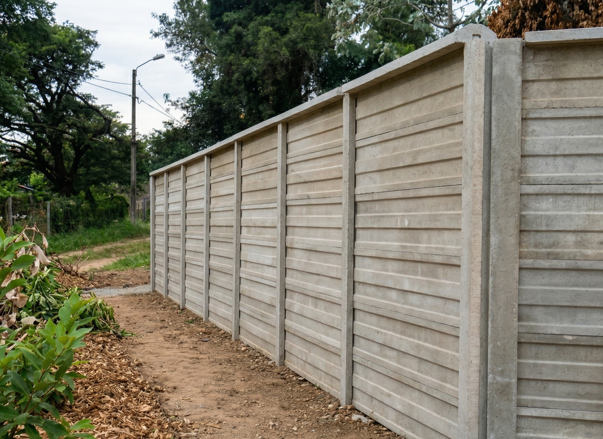 Barda fácil de hormigón